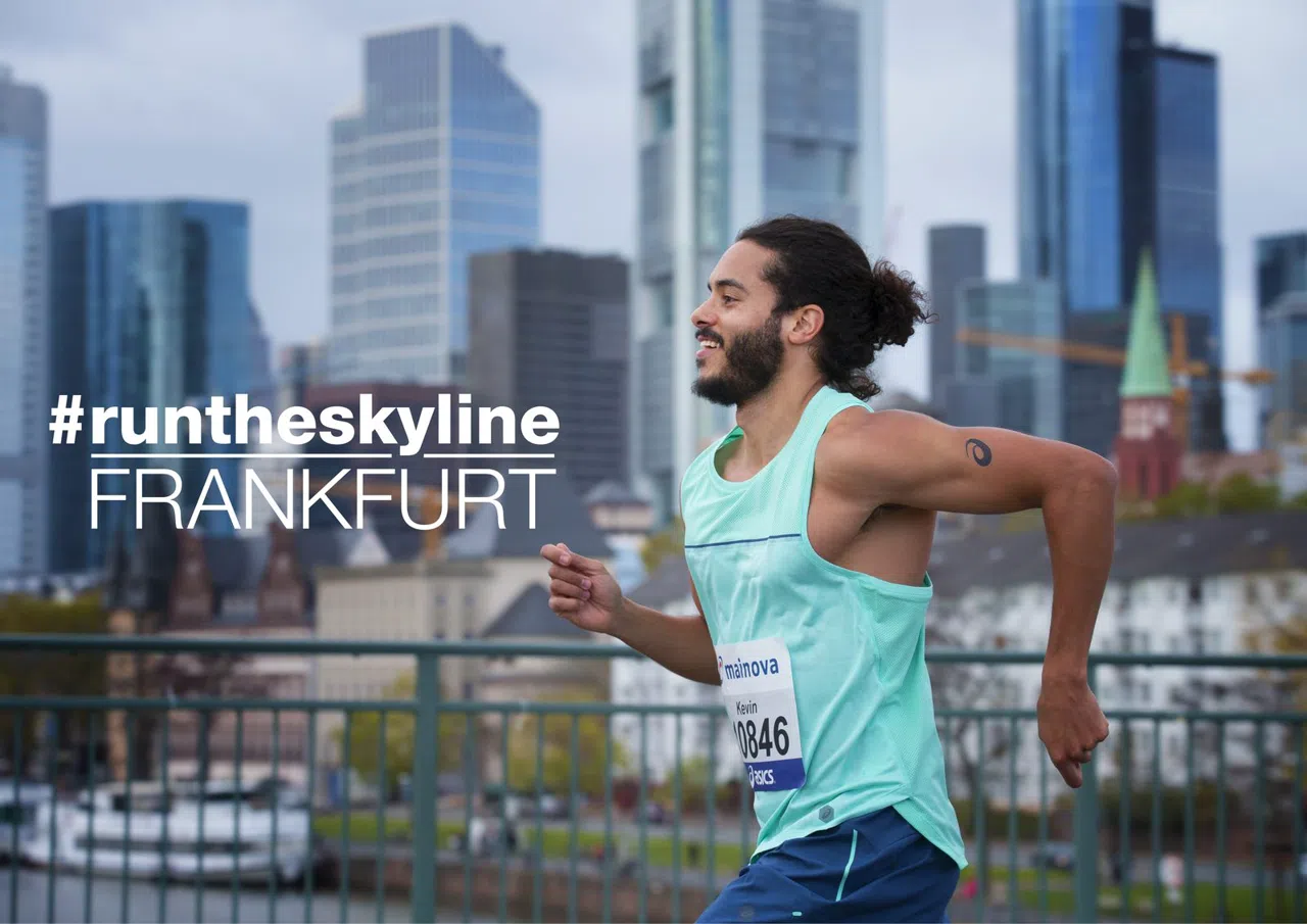 Jakten på en personlig rekord på Frankfurts flate oktobermaratonløype