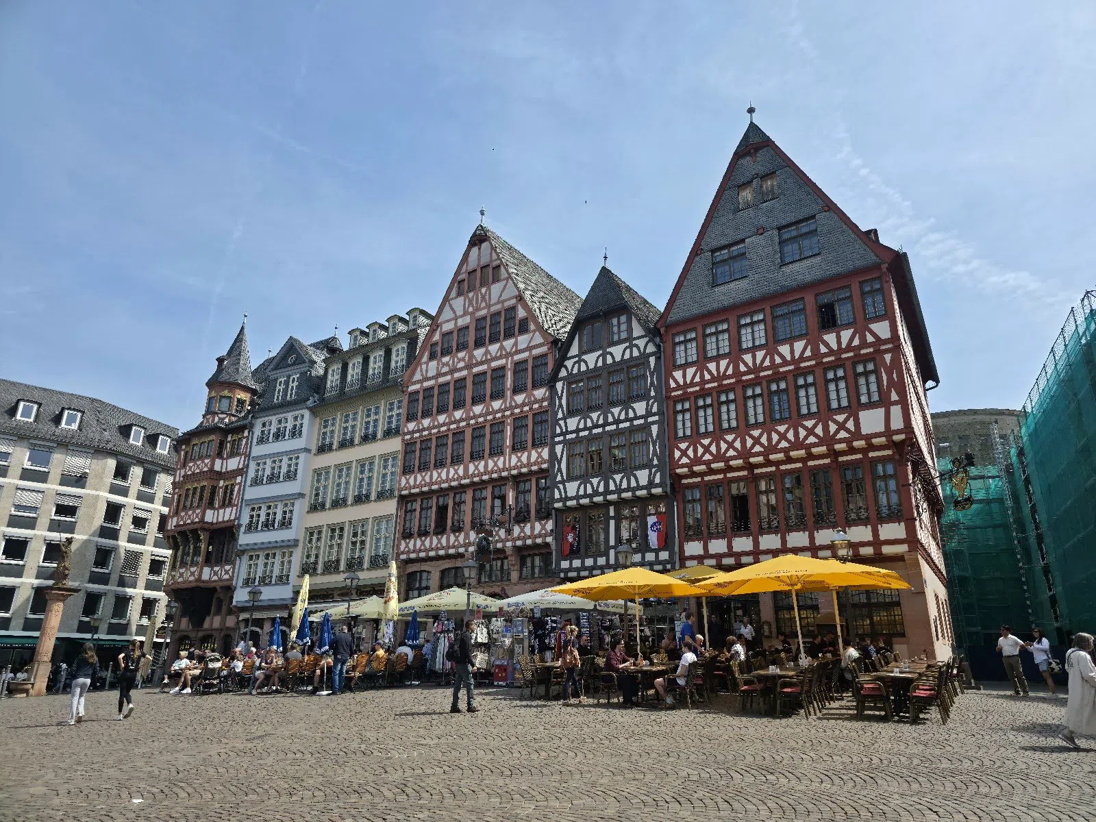 Römerberg with the Ostzeile, Frankfurt