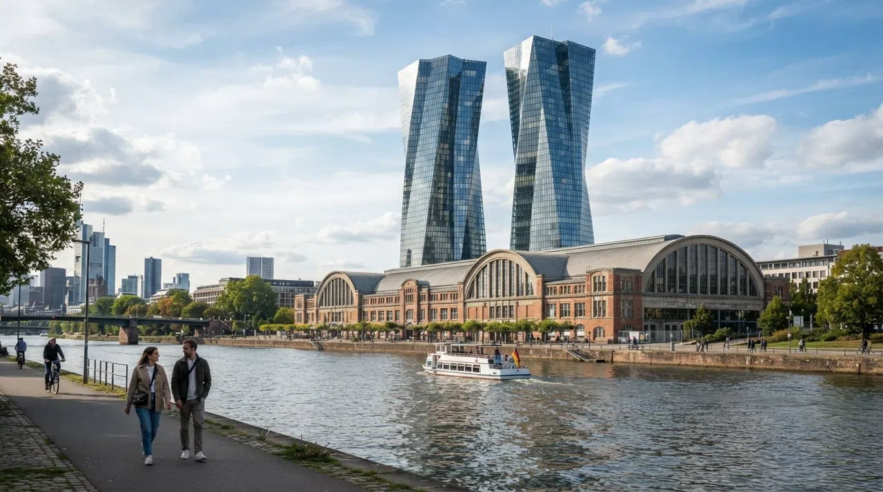 Ostend, Frankfurt: the Harbour Quarter Learning to Breathe