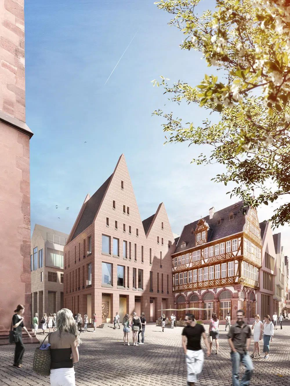 Archäologischer Garten at the Stadthaus am Markt, Frankfurt
