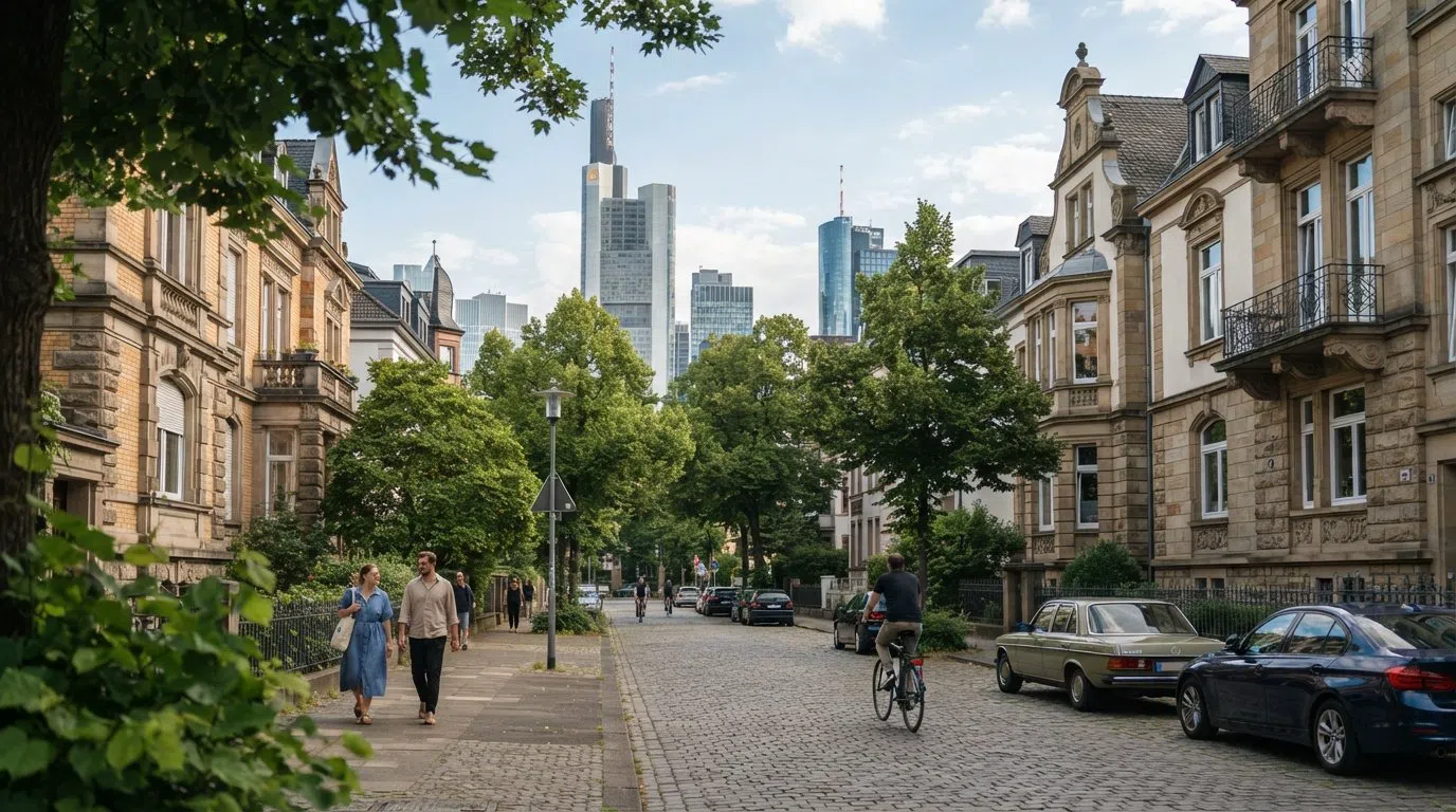 Westend, Frankfurt: den stilla elegansen bakom tornen