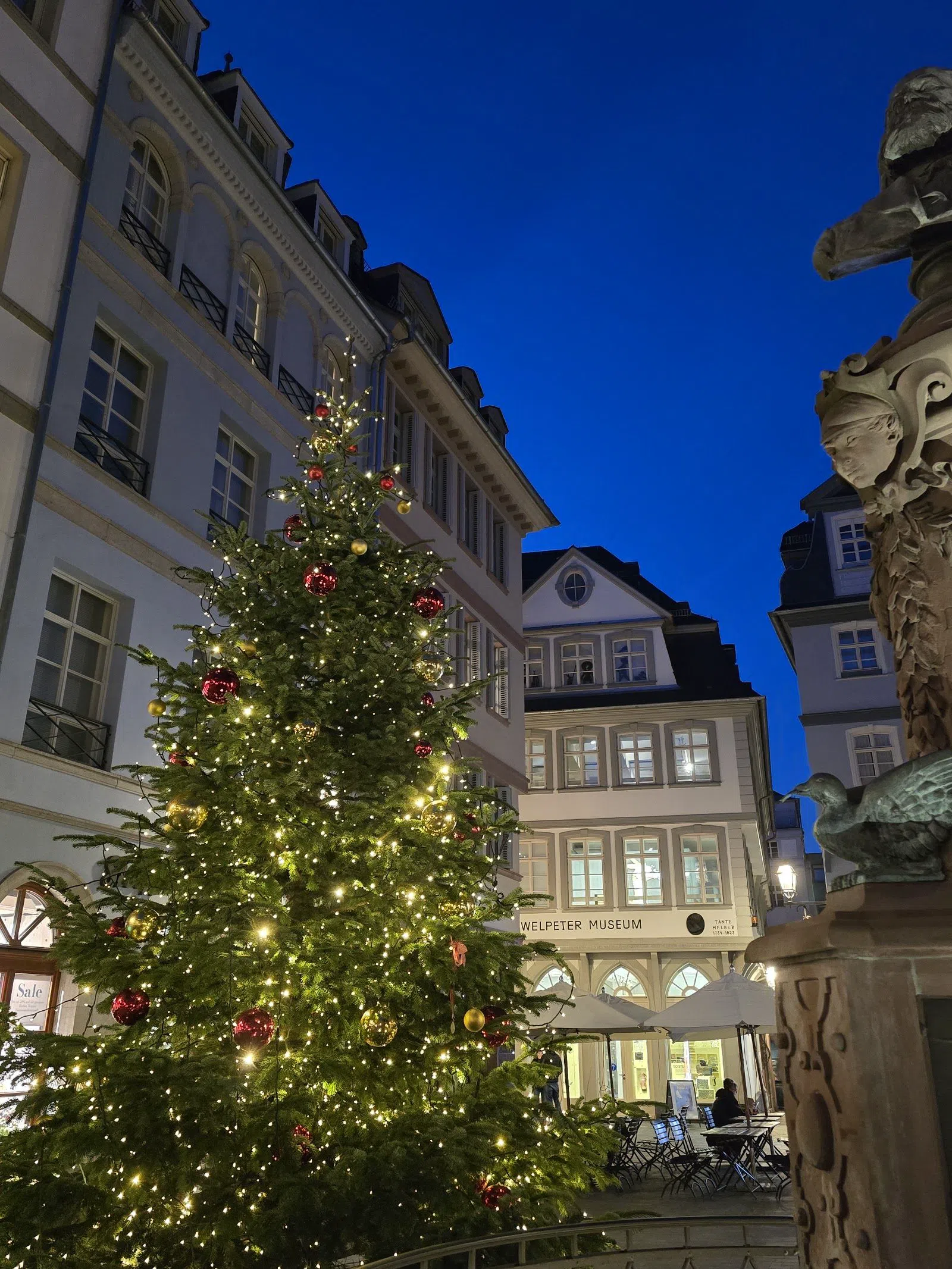 Haus zur Goldenen Waage (Belvederchen roof garden), Frankfurt