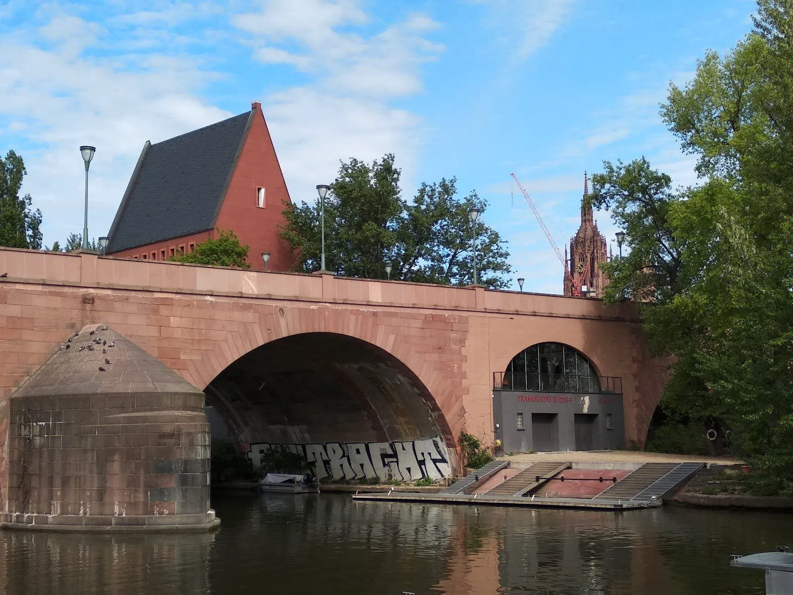 Alte Brücke (Karl-Theodor-Brücke), Frankfurt